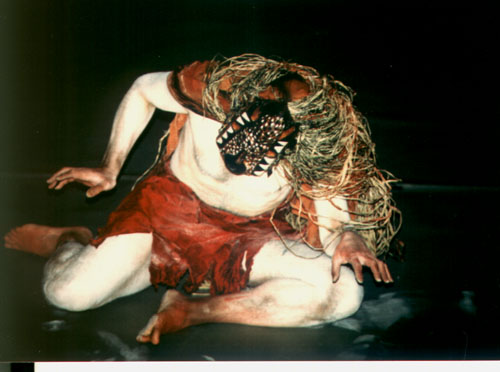 Orixa, in Sabbat, mise en scène Il 'l Baz, Paris 1992.
